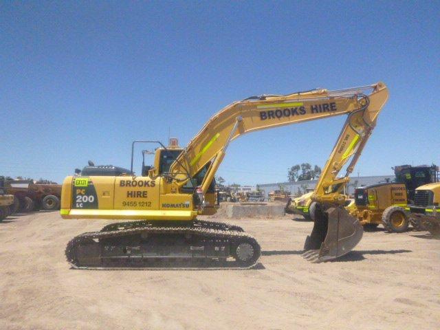 Used Excavator Komatsu PC200LC-8 For Sale