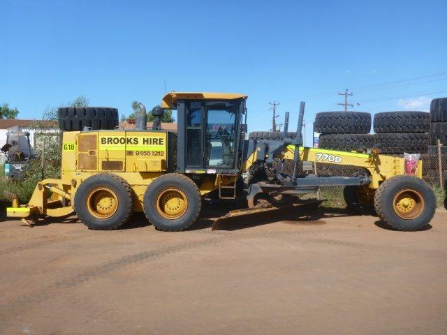 Used John Deere 770D Grader For Sale