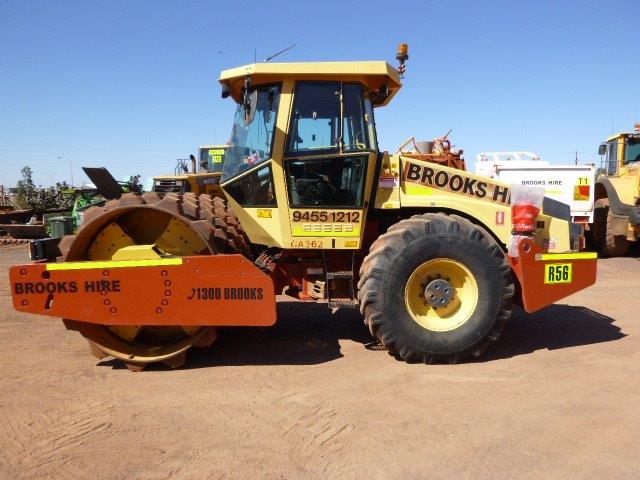 Used Dynapac CA362PD Pad Foot Roller For Sale