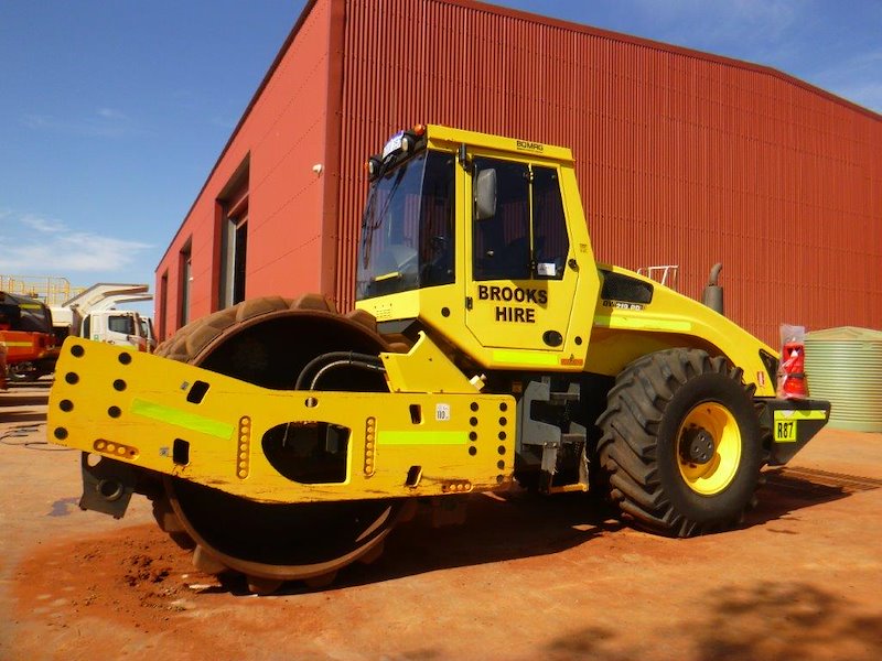 Used Bomag BW219PD-4 Pad Foot Roller For Sale